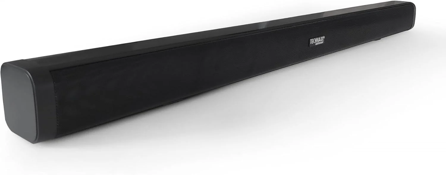 تکنیکس ساندبار بلوتوث 30 وات برای تلویزیون مدل TX-311 - 2.0 کانال با ورودی HDMI ARC، اپتیکال و AUX، دو بلندگوی 15 واتی، بلوتوث 5.0، کنترل از راه دور - ایده آل برای تلویزیون، تلفن های هوشمند، تبلت ها و رایانه های شخصی