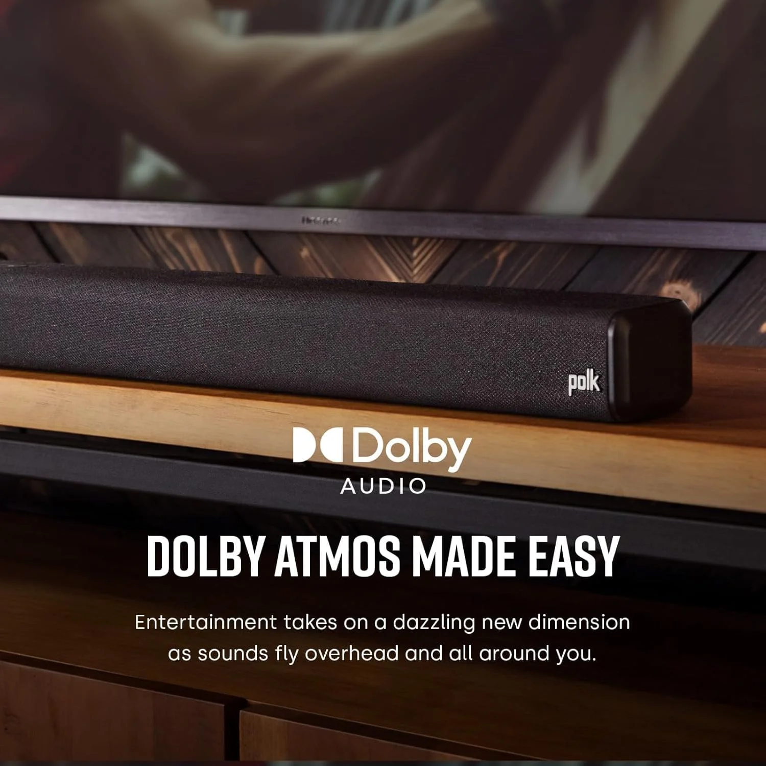 سیستم صوتی باریک Polk Audio Signa S4 برای تلویزیون با ساب ووفر بی سیم، صدای فراگیر سه بعدی Dolby Atmos، سازگار با تلویزیون های 8K، 4K، HD، eARC و بلوتوث، فناوری های انحصاری تنظیم صدا و باس سیستم صوتی باریک Polk Audio Signa S4 برای تلویزیون با ساب ووفر بی سیم، صدای فراگیر سه بعدی Dolby Atmos، سازگار با تلویزیون های 8K، 4K، HD، eARC و بلوتوث، فناوری های انحصاری تنظیم صدا و باس