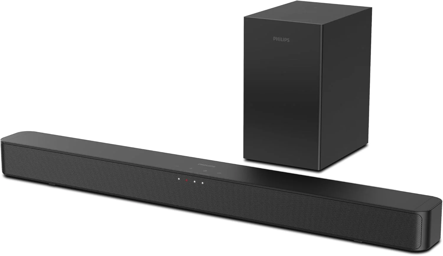 ساندبار فیلیپس TAB4500/98، 2.1 کاناله با ساب ووفر بی سیم، ساخته شده با تخصص اتحادیه اروپا، صدای فراگیر، مدل 2025