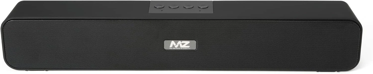 ام زد M21 - ساندبار خانگی قابل حمل - صدای رعد و برق پویا باتری 2400 میلی آمپر ساعتی 10 واتی بلوتوث (چند رنگ، کانال استریو)