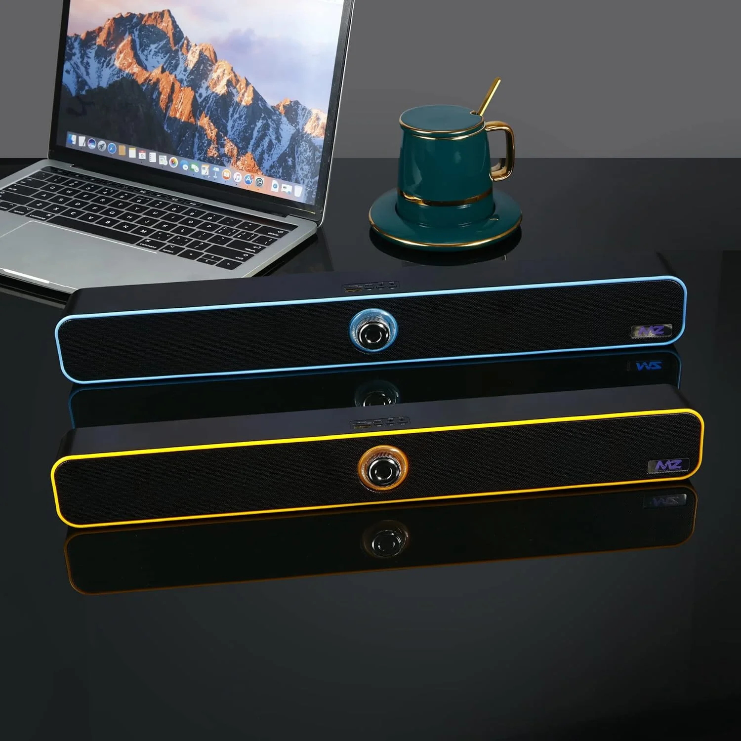 ام زد M31 (ساندبار تلویزیون خانگی قابل حمل) صدای رعد و برق پویا باتری 2400mAh ساندبار بلوتوث 16 واتی