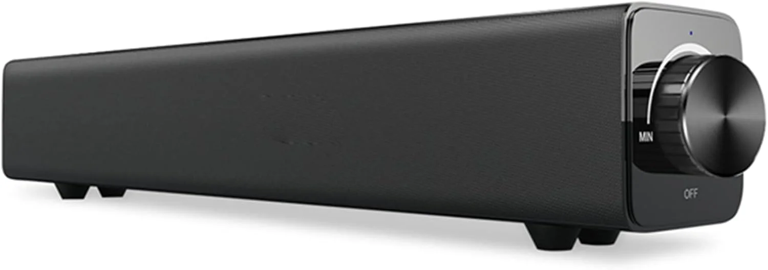 اسپیکر بلوتوثی ۲۰ واتی مناسب تلویزیون، ساندبار بی‌سیم و باسیم قابل حمل، سیستم صدای فراگیر برای اتاق نشیمن، اتاق خواب، آشپزخانه و سالن