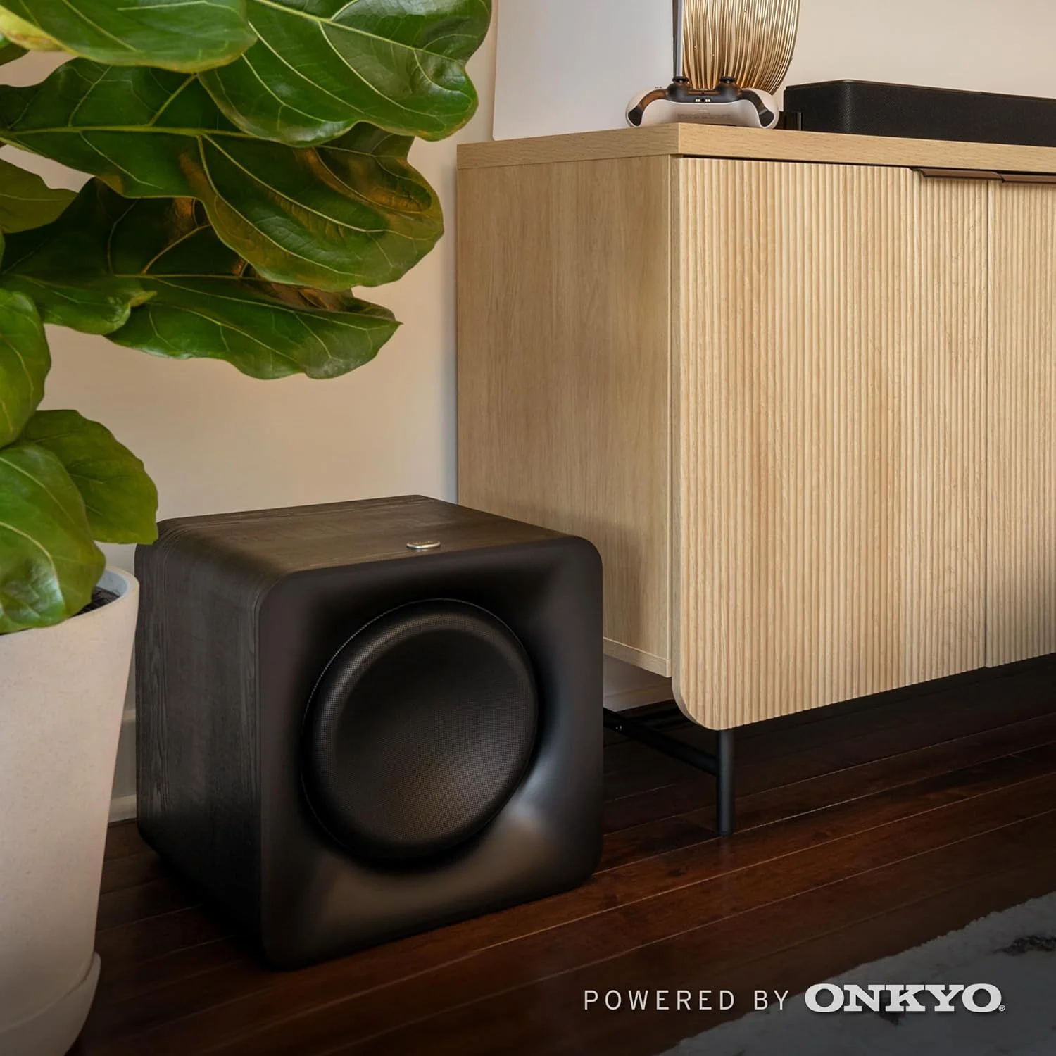 سیستم صوتی Klipsch Flexus: ساندبار CORE 200، ساب ووفر 10 اینچی SUB 100، تقویت شده توسط Onkyo با بلوتوث، Dolby Atmos و بیس تنظیم شده سفارشی - مشکی