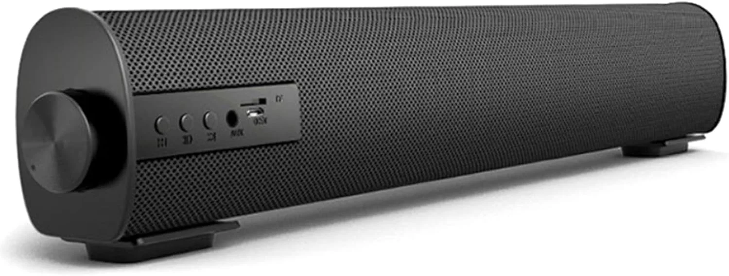 اسپیکر تلویزیون ساندبار بلوتوث 4.2 قدرت بالا 5 اهم باتری داخلی 2200 میلی آمپر ساعتی با ظرفیت زیاد برای مهمانی خانگی فیلم تلویزیون فضای باز جدید