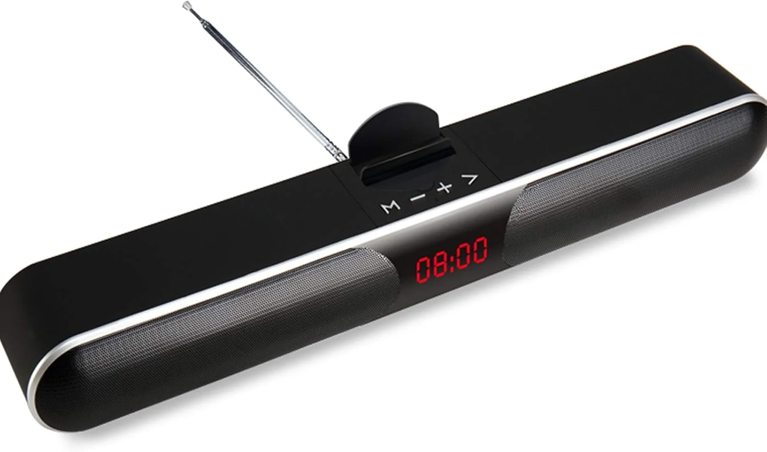 اسپیکر نواری صدای فراگیر سه بعدی، اسپیکر بلوتوثی قابل حمل بی سیم برای تلویزیون، پردازش سیگنال دیجیتال DSP با صدای عالی، حالت های صوتی چندگانه، تنظیم آسان، تک و جدید