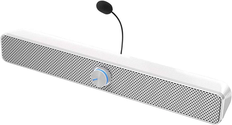 اسپیکر بلوتوثی کوچک بی سیم سیستم صوتی سینمای خانگی با فناوری ضد مغناطیسی، 4 واحد صدا، کیفیت صدای فراگیر 360 درجه، موسیقی بلوتوث، بیس عمیق، مدل B جدید