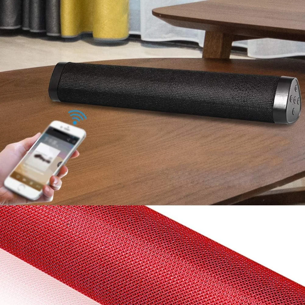 اسپیکر بلوتوثی کامپیوتر، مناسب فضای باز، صدای فراگیر 360 درجه با فناوری بلوتوث بی سیم، روکش توری فلزی مشکی، ظاهری ساده و درخشان، تقویت بیس