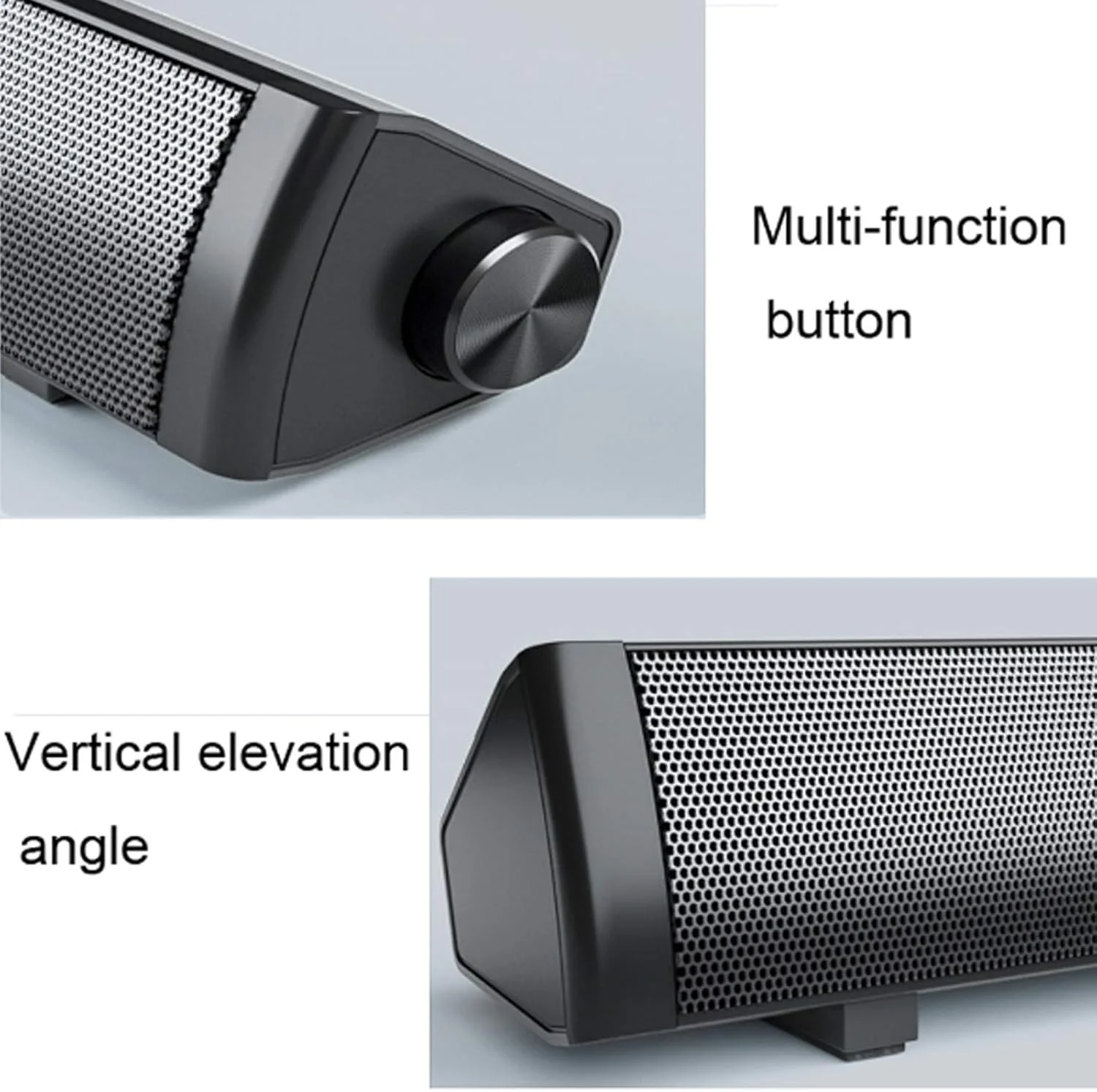 نوار صوتی کامپیوتر صدای فراگیر سه بعدی بلوتوث هوشمند مینی نوار صوتی تلویزیون نوار صوتی بلوتوث مینی کانال های تلویزیون کامپیوتر برای بلندگوی تلویزیون جدید