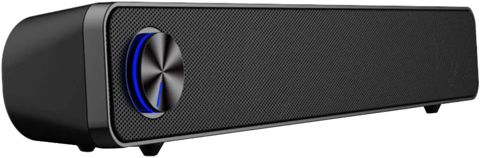 مینی ساندبار بلوتوثی اسپیکر فضای باز با ساب ووفر داخلی صدای فراگیر با USB - سبک وزن و قوی اتصال یکپارچه صدای شفاف قدرتمند جدید