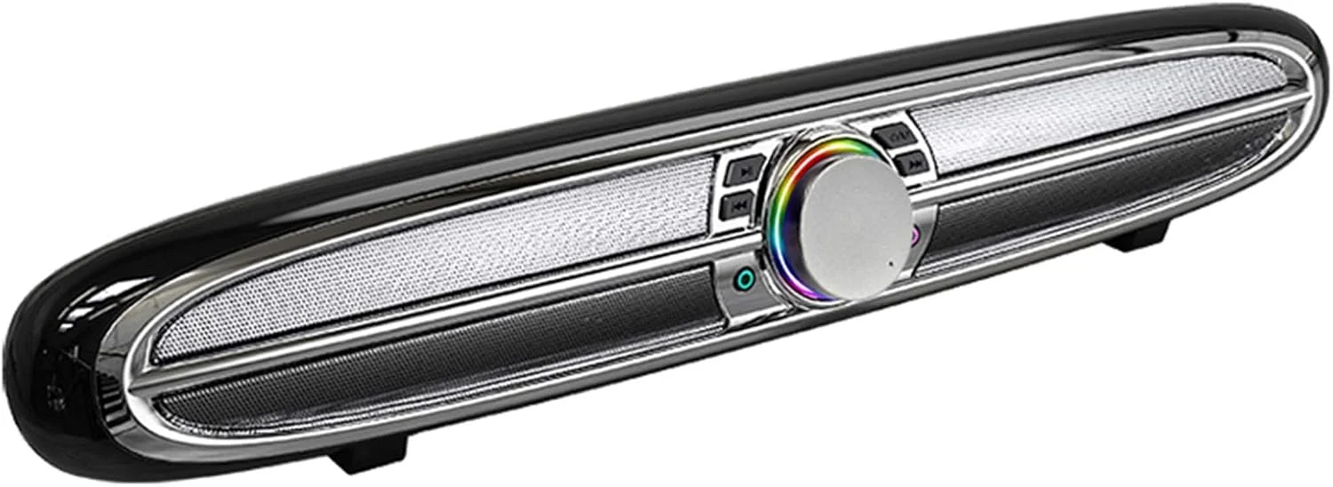 اسپیکر بلوتوثی 4.2 سیم دار و بی سیم 2.0 کاناله برای تلویزیون همراه با کابل اپتیکال، DSP، تنظیم بیس، سیستم صوتی خانگی کامپیوتر مدل جدید