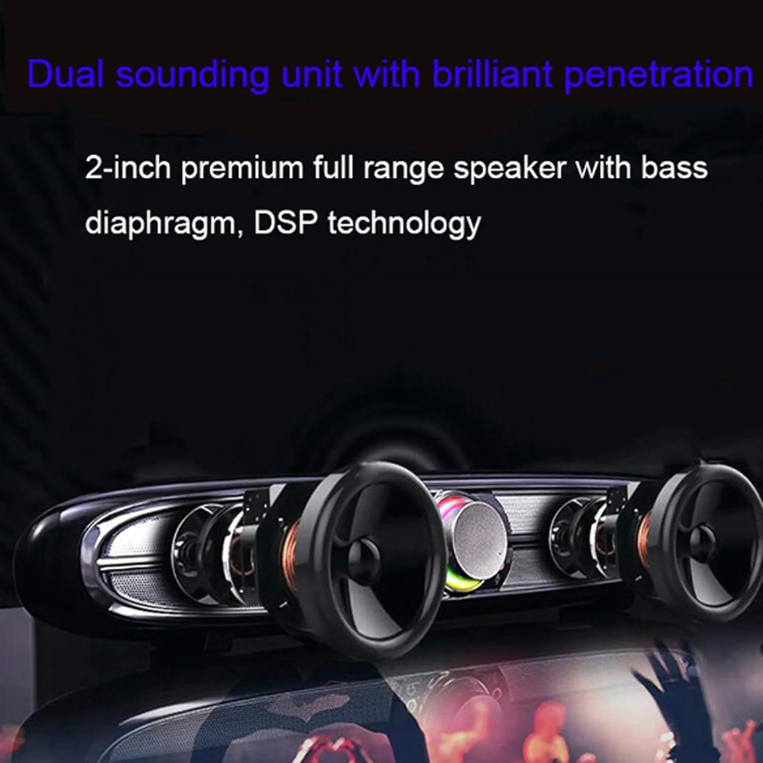 اسپیکر بلوتوثی 4.2 سیم دار و بی سیم 2.0 کاناله برای تلویزیون همراه با کابل اپتیکال، DSP، تنظیم بیس، سیستم صوتی خانگی کامپیوتر مدل جدید