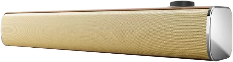 اسپیکر ساندبار برای اتصال بلوتوثی بی سیم خانگی، سازگار با دستگاه های متعدد، صدای استریو فراگیر قدرتمند، لذت بردن از یک تجربه سینمایی، جدید