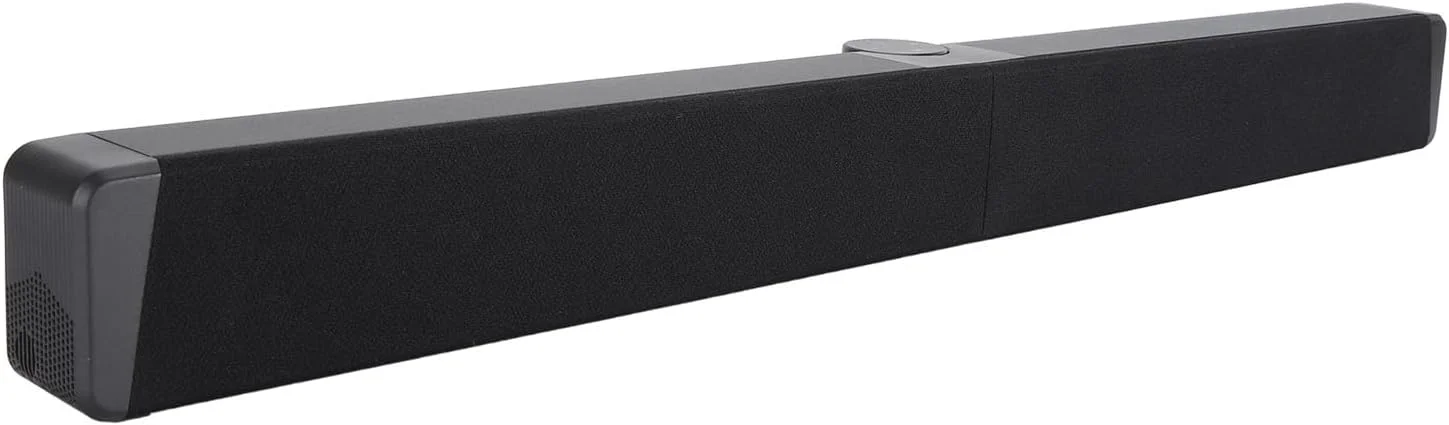 ساندبار تاشو با بلوتوث 5.0 و ساب ووفر داخلی صدای فراگیر سه بعدی برای تلویزیون، کامپیوتر، سینمای خانگی - اسپیکر استریو جمع و جور با ورودی های اپتیکال برای راه اندازی سینمای خانگی