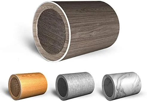 اسپیکر بلوتوثی WVV طرح چوب، اسپیکر بلوتوثی بی سیم 5.0، اسپیکر مینی دودل قابل حمل جدید (رنگ: 04)