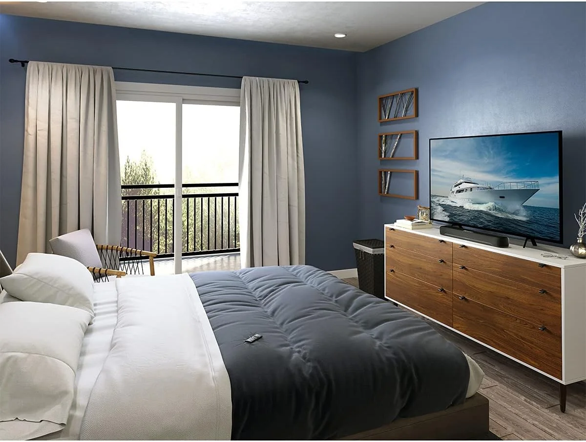 سیستم صوتی یاماها SR-C20A ساندبار جمع و جور با ساب ووفر داخلی و بلوتوث، مشکی