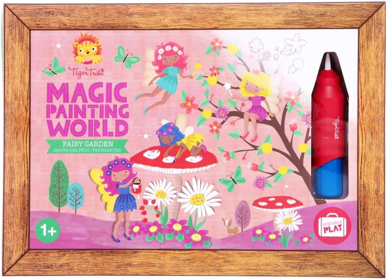 مجموعه نقاشی جادویی دنیای پریان Tiger Tribe، باغ پریان، چند رنگ، 25.4 در 29.2 سانتی متر
