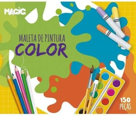 جعبه لوازم نقاشی 150 تکه مناسب مدرسه