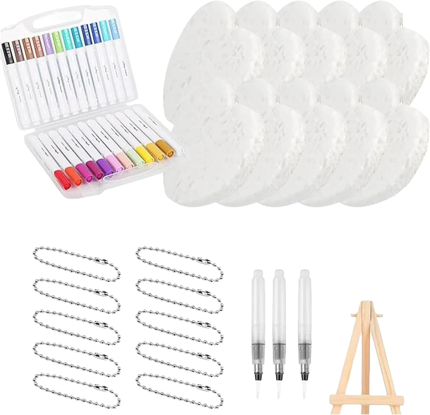 مجموعه رنگ آمیزی با بافت فوم جادویی، قلم طراحی حباب دار، لوازم هنری رنگ فوم برای کودکان و بزرگسالان
