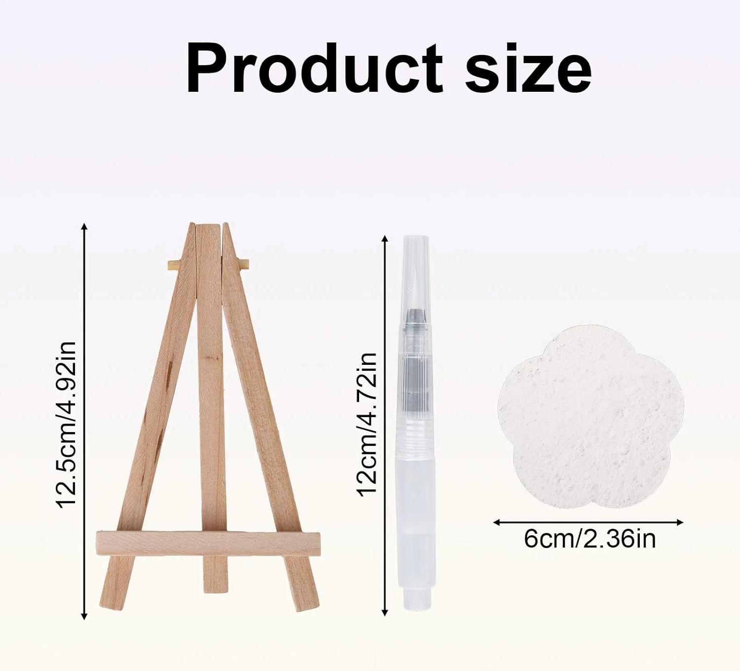مجموعه رنگ پفی سه بعدی BOXOB برای کودکان، شامل کاغذ نقاشی با بافت فوم سفید و قلم موی آب برای لوازم هنری DIY