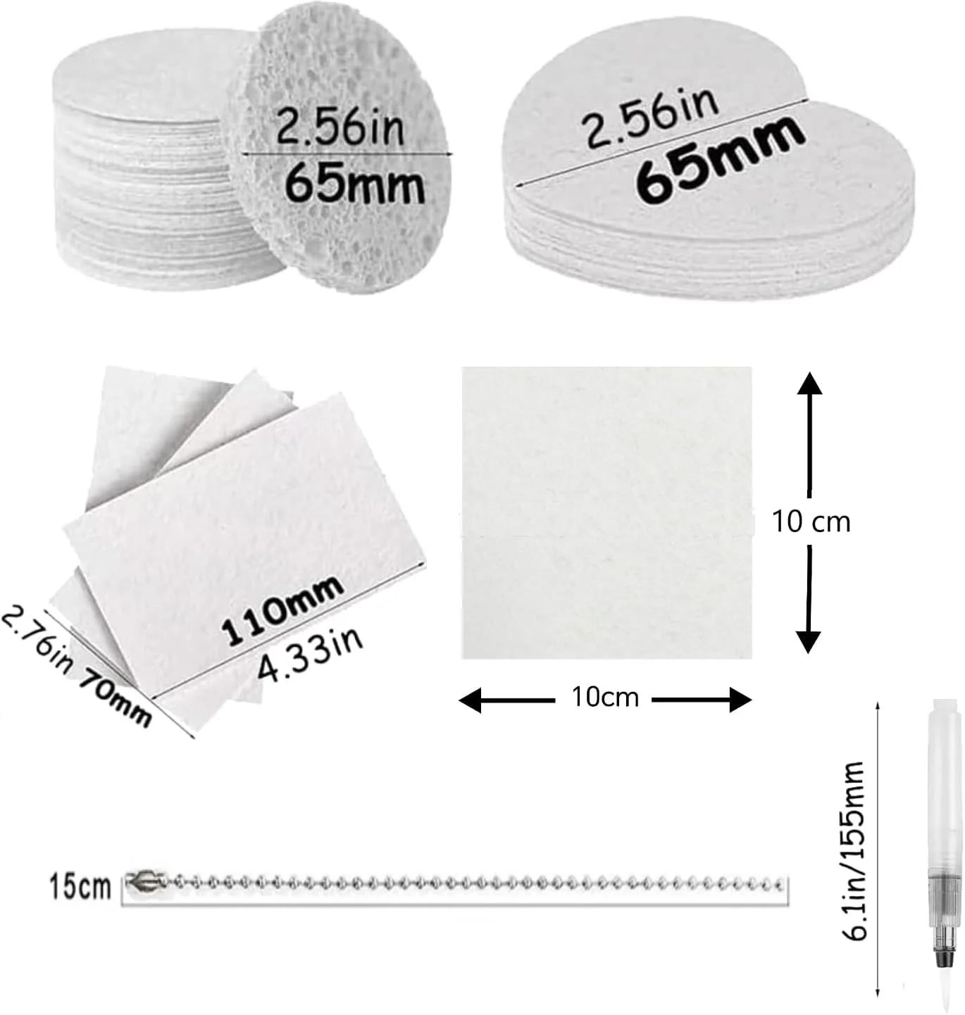 رنگ پفی جادویی ZHRUOYAO، اسفنج بوم نقاشی جادویی سه بعدی، کیت نقاشی بافت پفکی پاپ کورن، لوازم هنری قلم طراحی حباب DIY