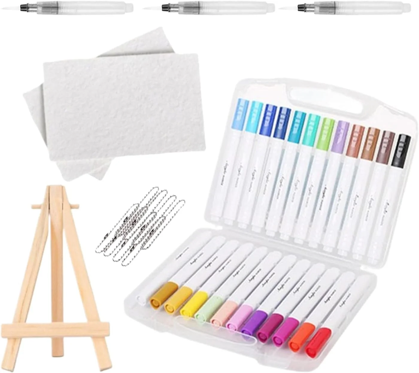 کیت نقاشی با بافت فومی جادویی، کاغذ بافت فومی، اسفنج بوم نقاشی سه بعدی، رنگ پارچه ای فومی ایمن و غیر سمی برای هنرهای دستی DIY، کیت نقاشی پفکی ذرت بو داده، 10 برگه و 12 قلم