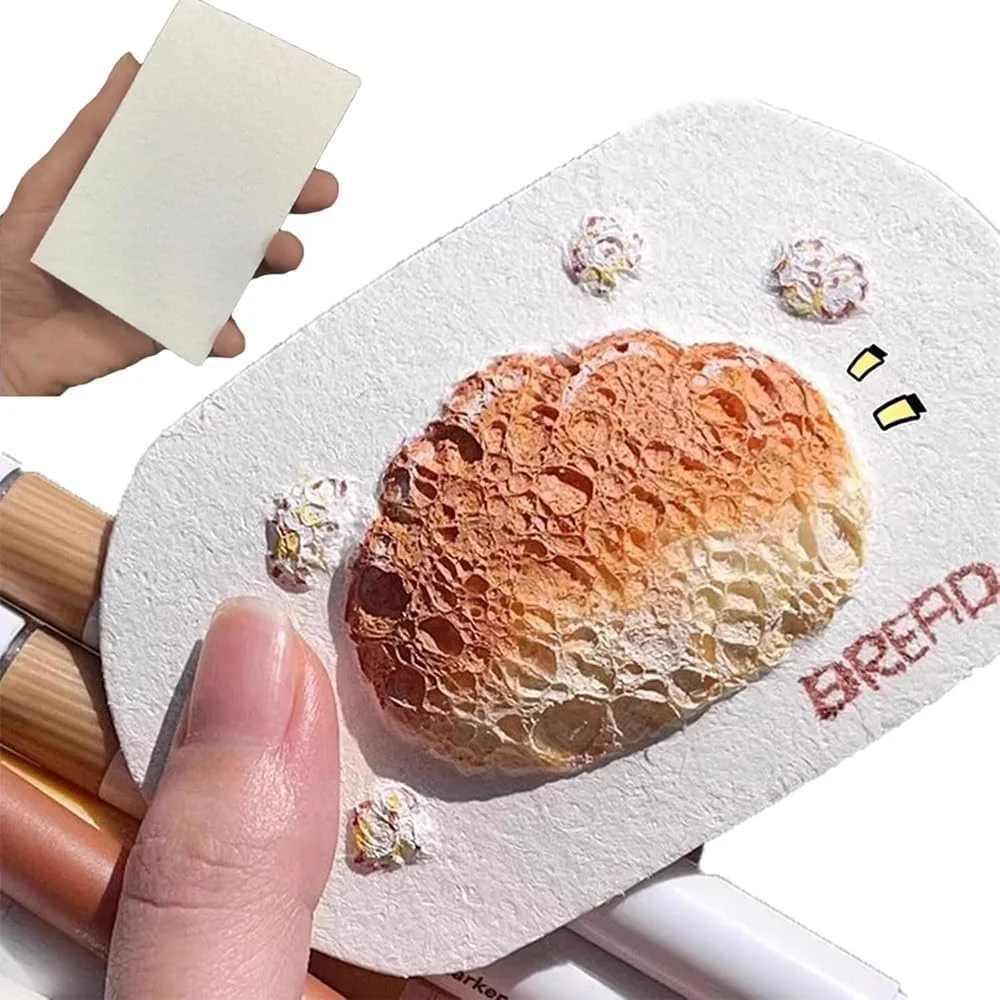 ست نقاشی سه بعدی جادویی پافی با بافت فوم، بوم و قلم های پاپ کورنی، رنگ های جوهر سه بعدی زنده برای هنر DIY کودکان، کاغذ نقاشی پافی خلاقانه برای کاردستی، پروژه های مدرسه و سرگرمی خانوادگی (10 عدد)