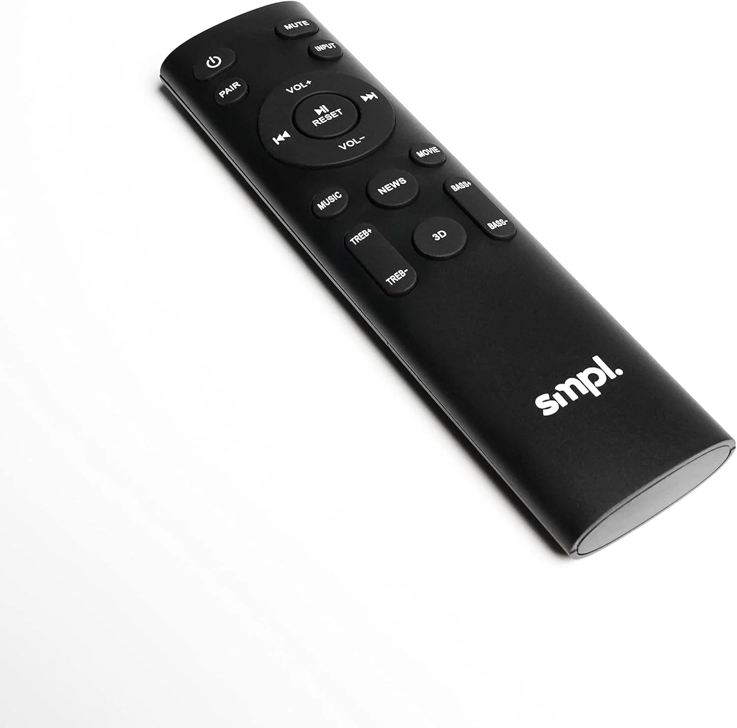 اسپیکر ساندبار چند رسانه ای 30 واتی Smpl SP5000، پشتیبانی از بلوتوث، ورودی کواکسیال، AUX، USB و کنترل از راه دور، 76.2 سانتی متر - مشکی