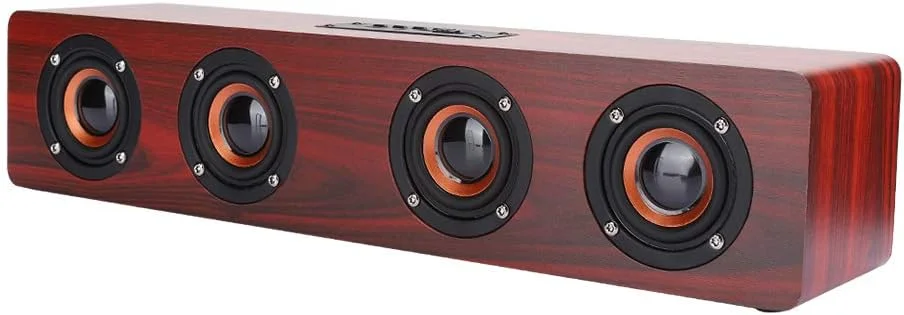 اسپیکر نواری برای تلویزیون، اسپیکر 12 واتی با ساب ووفر، صدای فراگیر 360 درجه، بلوتوث 4.2، سینمای خانگی، پورت 3.5 میلی متری، AUX، برای تلفن، تبلت، کامپیوتر