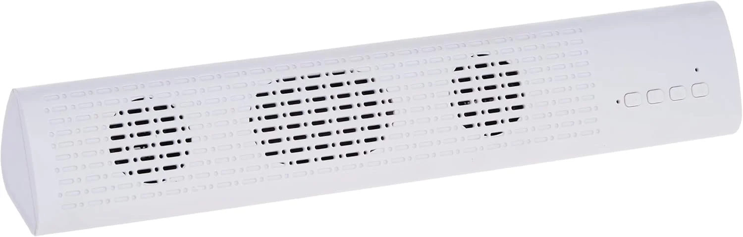 اسپیکر نواری صدا با بلندگوهای بلوتوثی دارای باتری ۱۲۰۰ میلی آمپر ساعتی (۲x۳ وات)