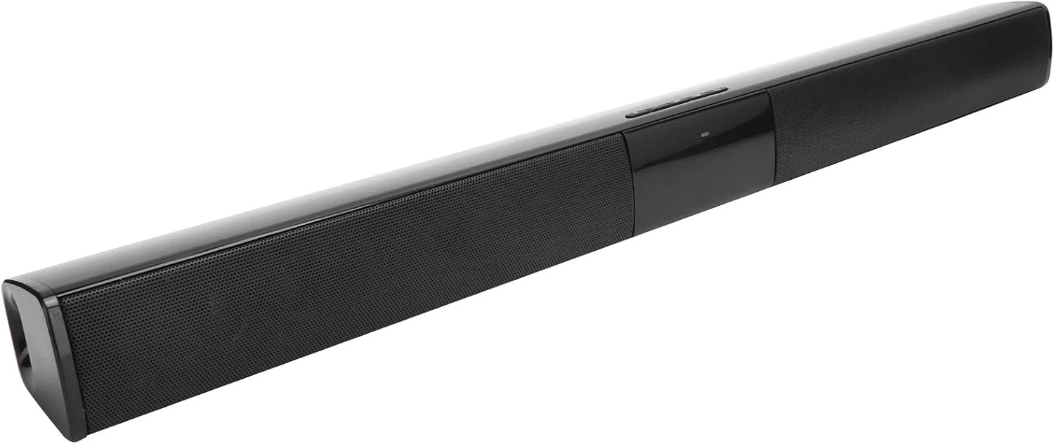 اسپیکر بلوتوثی بی سیم - ساندبار استریو بلند، بلندگوی بی سیم تلویزیون، ساندبارهای صوتی خانگی برای سیستم های سینمای خانگی، ورودی صوتی 3.5 میلی متری و عملکرد رادیو FM