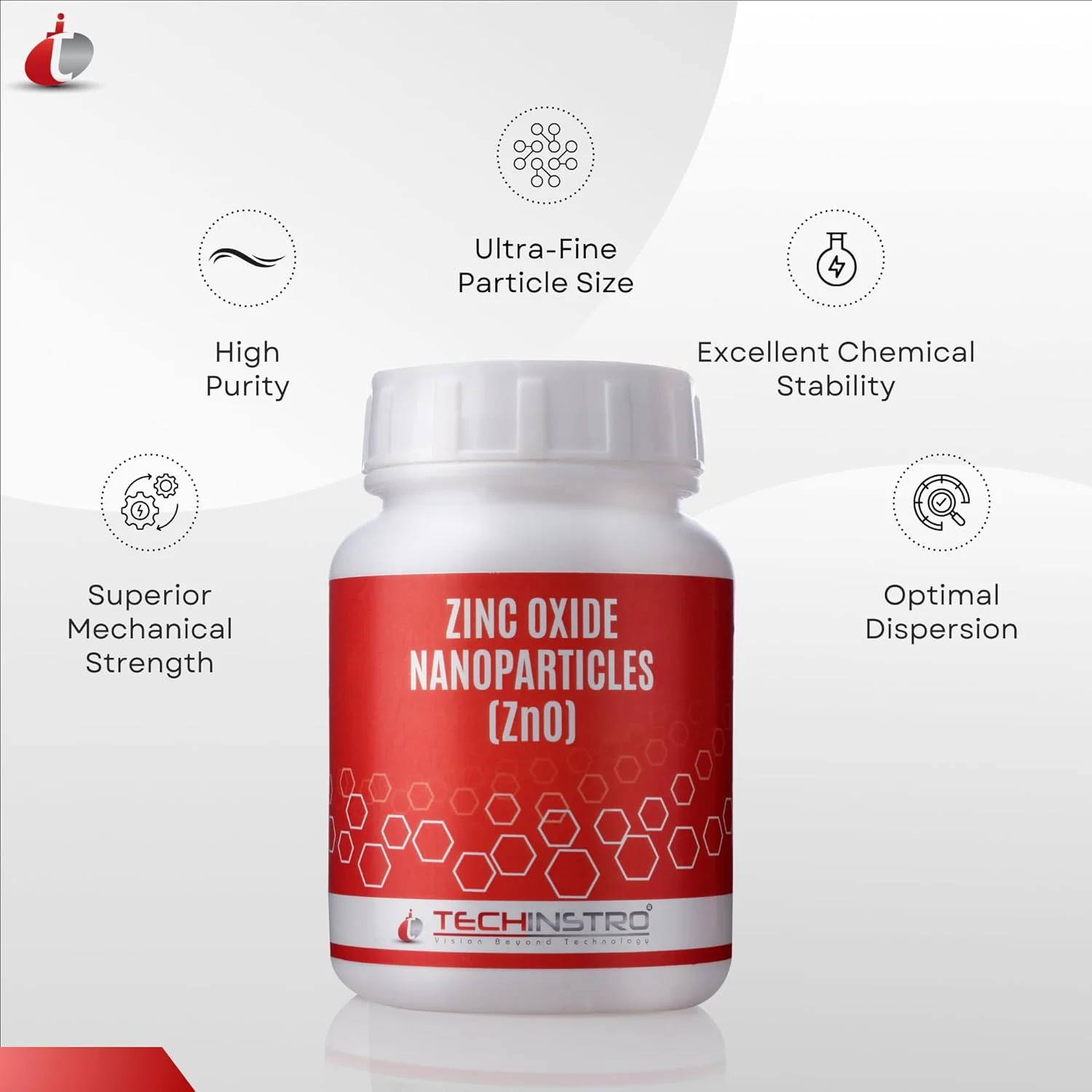 نانوذرات اکسید روی (50 گرم)