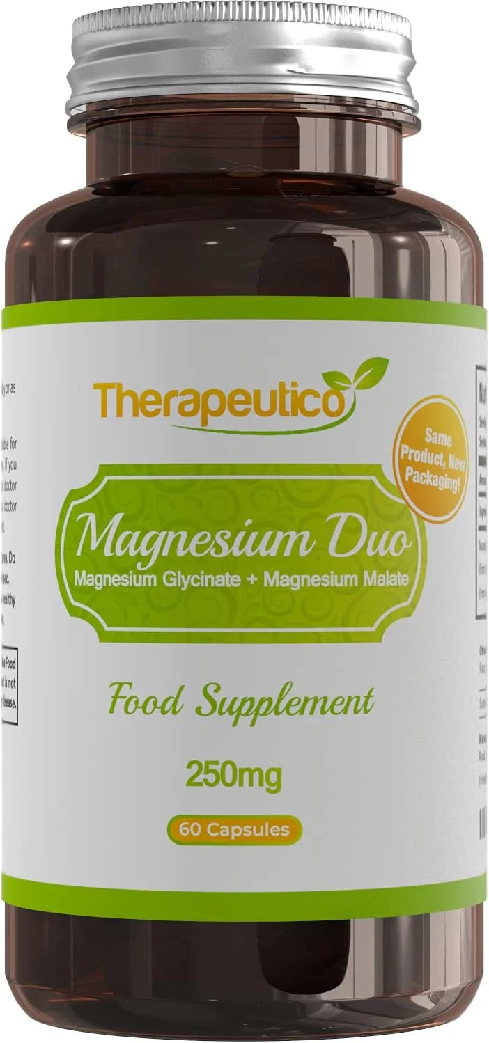 مخلوط منیزیم گلیسینات و منیزیم مالات | قدرت بالا | 250 میلی گرم | 60 کپسول گیاهی | کیفیت برتر | ساخت انگلستان | وگان | منیزیم دوگانه مخلوط منیزیم گلیسینات و منیزیم مالات | قدرت بالا | 250 میلی گرم | 60 کپسول گیاهی | کیفیت برتر | ساخت انگلستان | وگان | منیزیم دوگانه