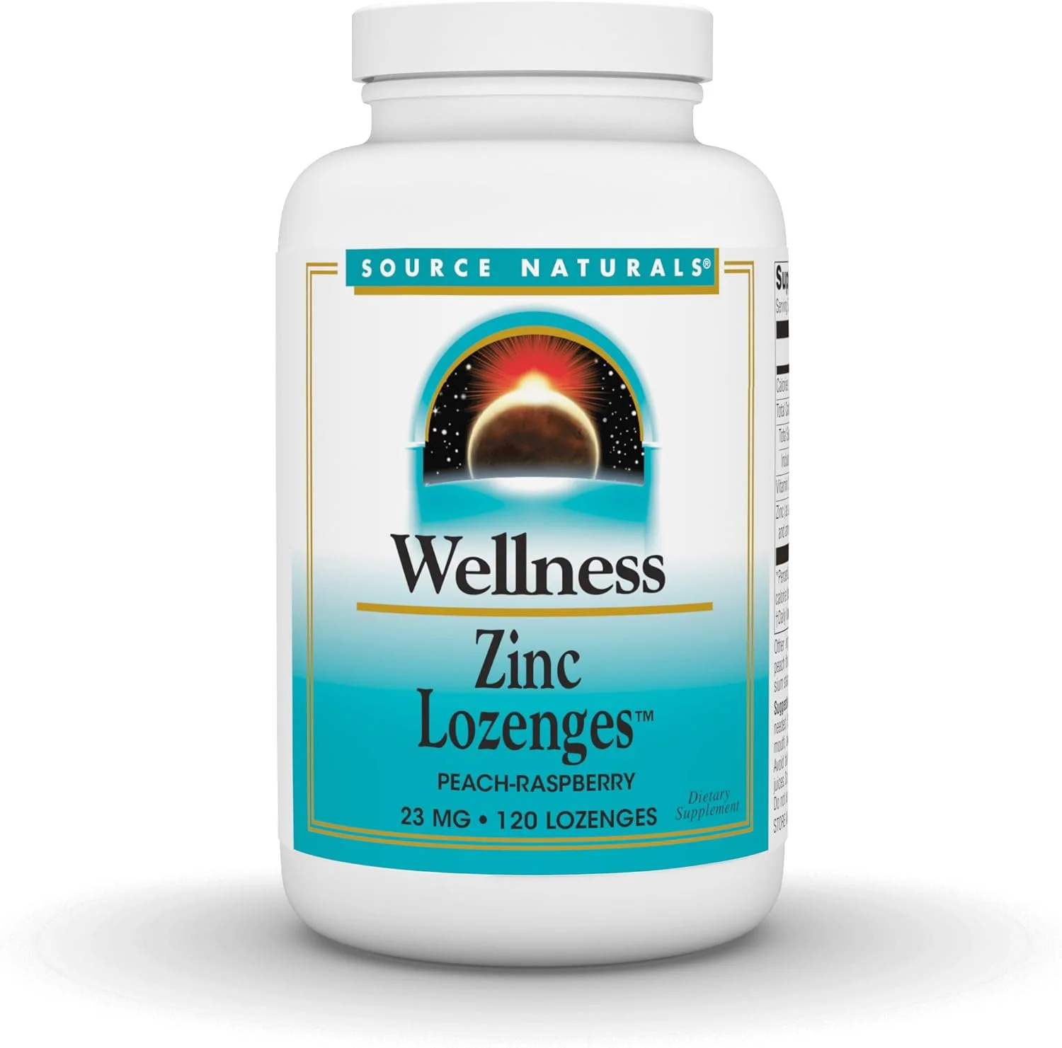 قرص های زینک سورس نچرالز ولنس، طعم هلو-تمشک، پشتیبانی از سیستم ایمنی، 23 میلی گرم - 120 عدد قرص های زینک سورس نچرالز ولنس، طعم هلو-تمشک، پشتیبانی از سیستم ایمنی، 23 میلی گرم - 120 عدد