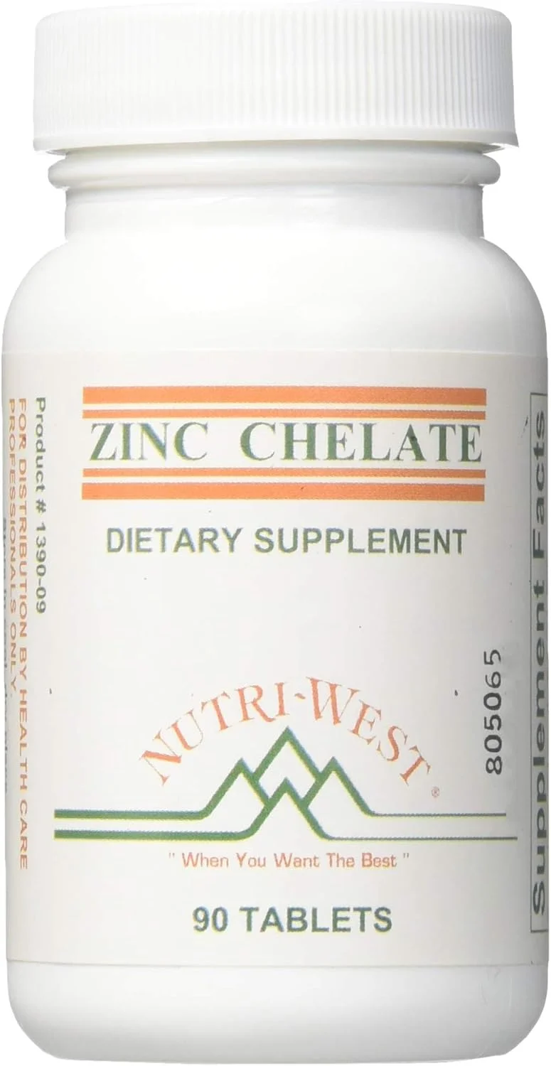 نوتری-وست زینک کیلات ۱۶ میلی گرم ۹۰ قرص نوتری-وست زینک کیلات ۱۶ میلی گرم ۹۰ قرص