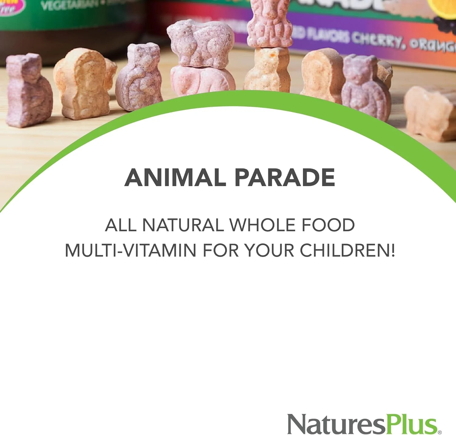 مکمل منیزیم جویدنی کودکان Nature's Plus Magkidz، 90 قرص - طعم گیلاس، قرص های بدون شکر به شکل حیوانات