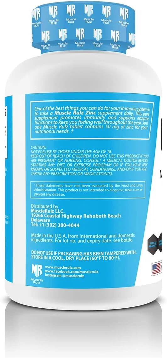 زینک 50 میلی گرم Musclerulz