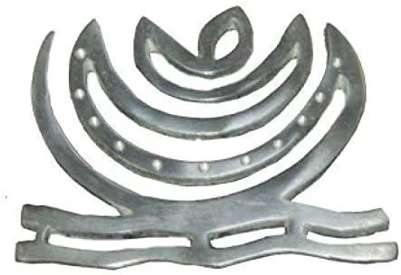 مارپیچ روی شمال شرقی (ایشانیا) برای رفع کمبود و برش در فنگ شویی (خاکستری نقره ای، 3 اینچ، 1 عدد) ساخت شرکت Indian Collectible