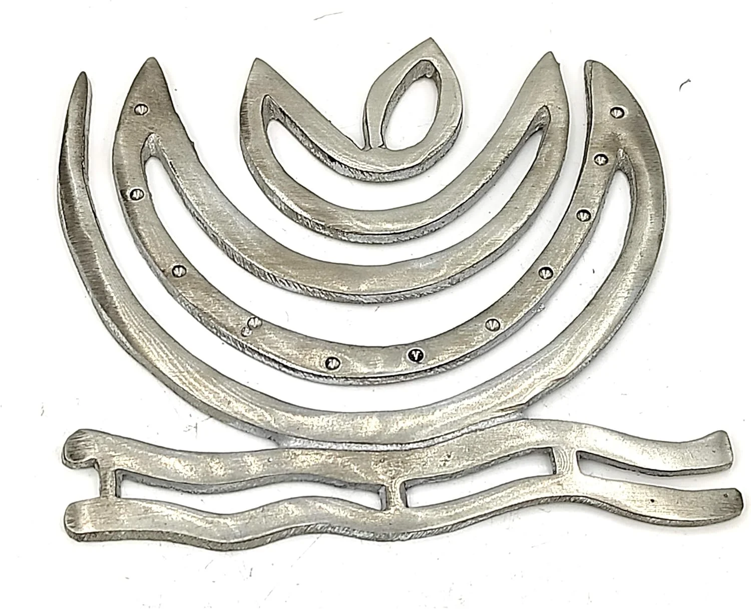 مارپیچ روی شمال شرقی (ایشانیا) برای رفع کمبود و برش در فنگ شویی (خاکستری نقره ای، 3 اینچ، 1 عدد) ساخت شرکت Indian Collectible مارپیچ روی شمال شرقی (ایشانیا) برای رفع کمبود و برش در فنگ شویی (خاکستری نقره ای، 3 اینچ، 1 عدد) ساخت شرکت Indian Collectible