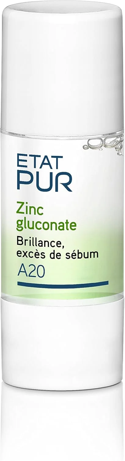 محلول خالص اکتیو زینک گلوکونات Etat Pur حجم 15 میلی لیتر