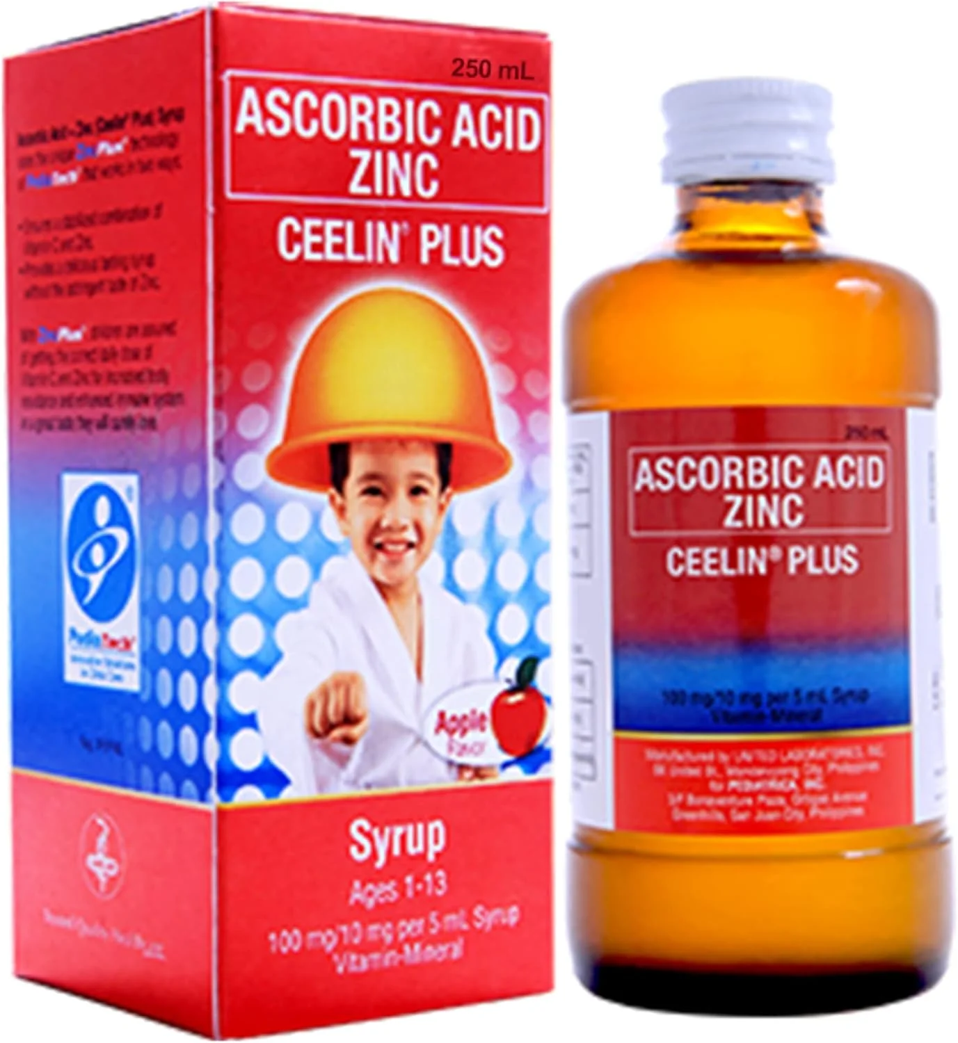 شربت آسکوربیک اسید Ceelin Plus، ۲۵۰ میلی لیتر