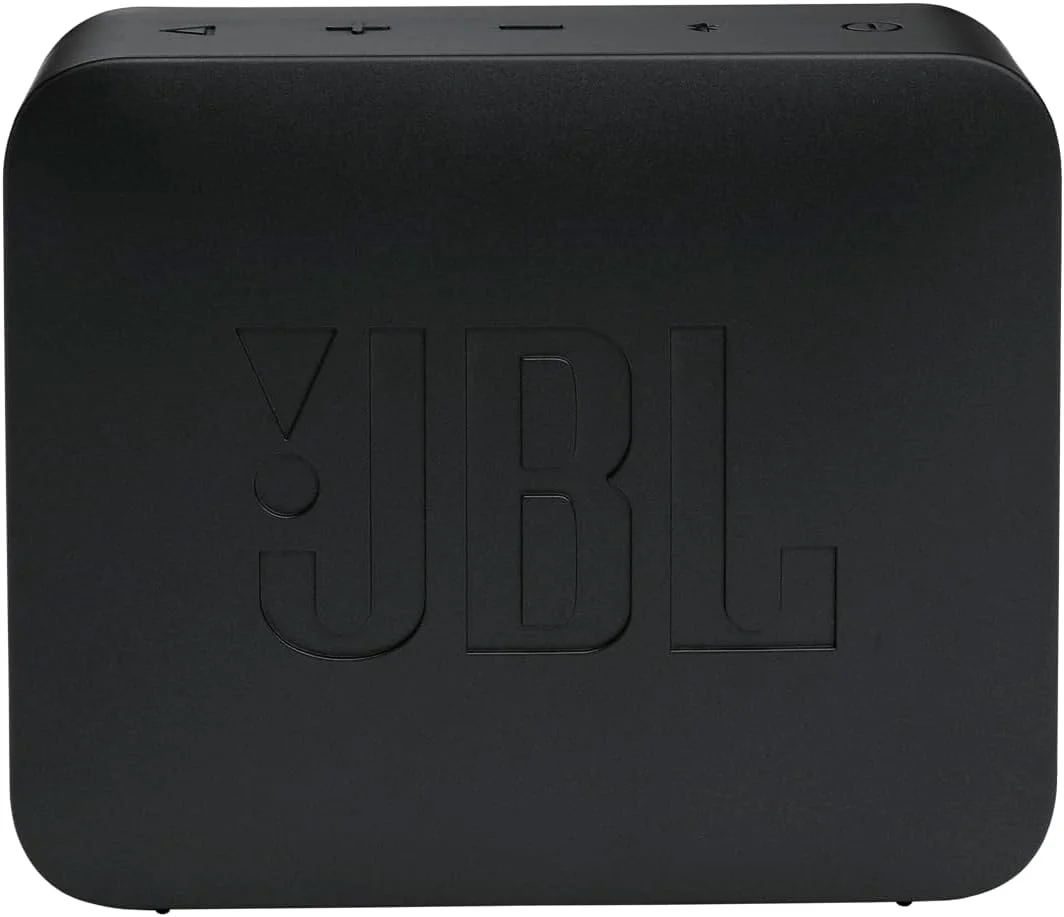 اسپیکر بلوتوثی قابل حمل و ضدآب JBL Go Essential، صدای حرفه‌ای اورجینال JBL، صدای بزرگ و بیس غنی، دارای استاندارد IPX7، پخش بی‌سیم، 5 ساعت پخش مداوم - مشکی