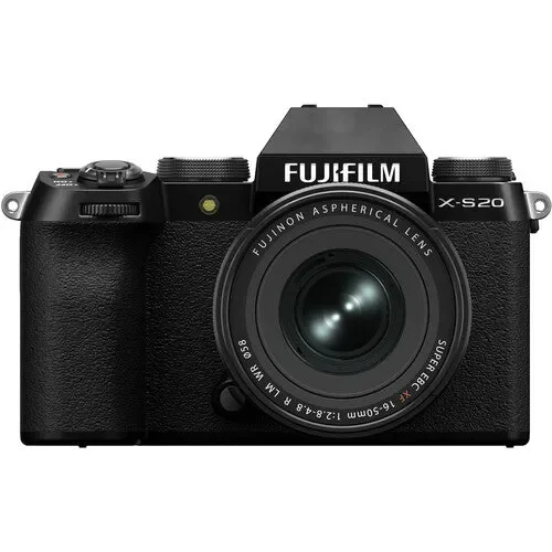 دوربین بدون آینه فوجی فیلم X-S20 به همراه لنز XF 16-50mm f/2.8-4.8 (مشکی)