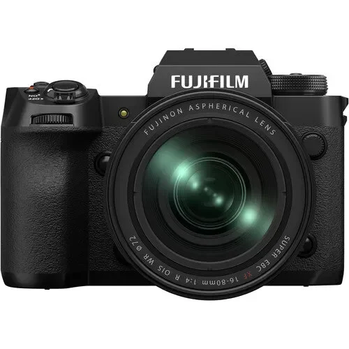 دوربین بدون آینه FUJIFILM X-H2 با لنز 16-80 میلی‌متر