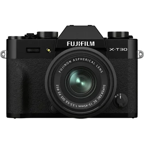 دوربین بدون آینه FUJIFILM X-T30 II به همراه لنز XC 15-45mm OIS PZ (مشکی)