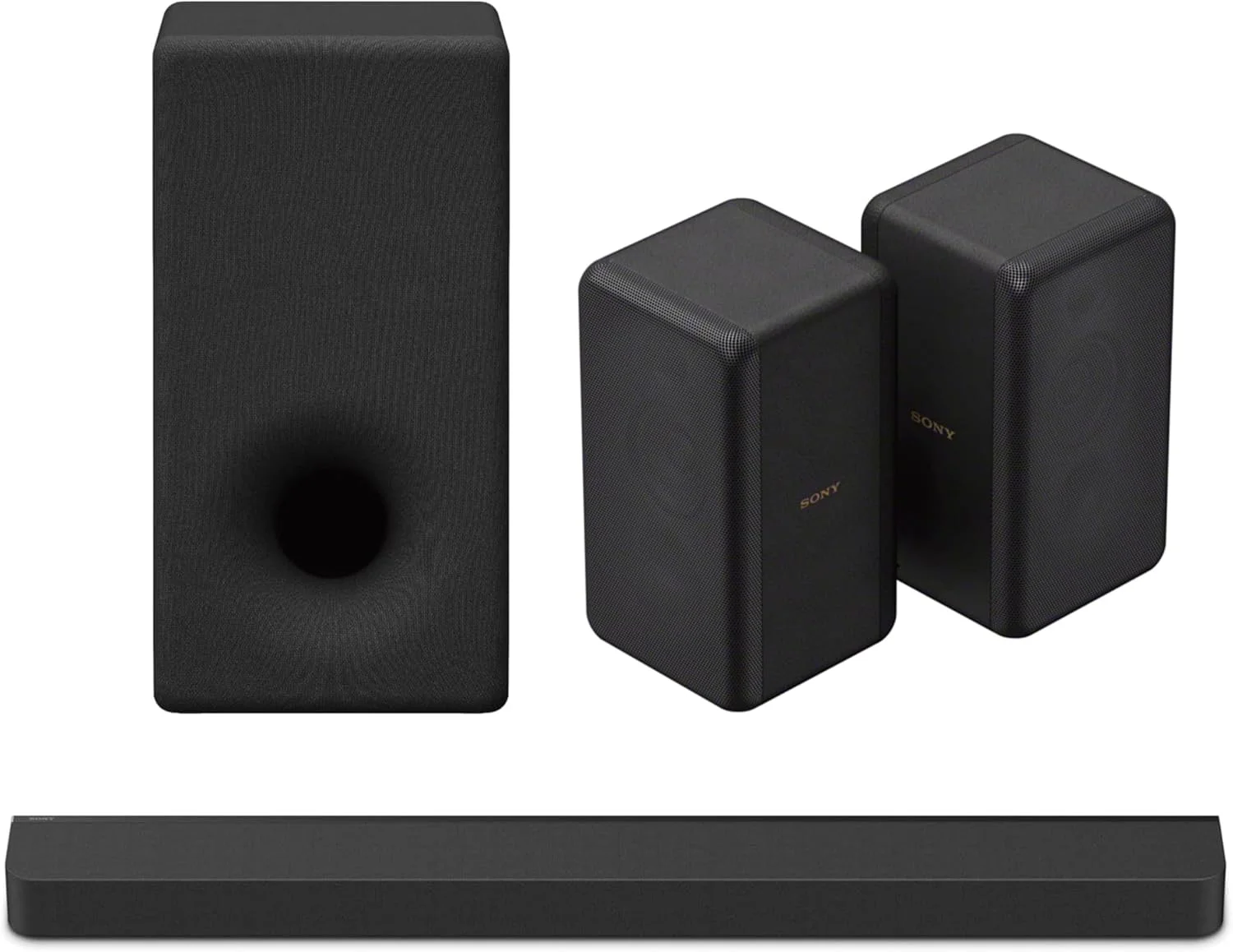 سیستم ساندبار 5.1 کاناله دالبی اتموس سونی مدل HT-A8000 به همراه ساب ووفر بی سیم SA-SW3 و بلندگوهای پشتی SA-RS3S - صدای فراگیر سه بعدی برای سینمای خانگی