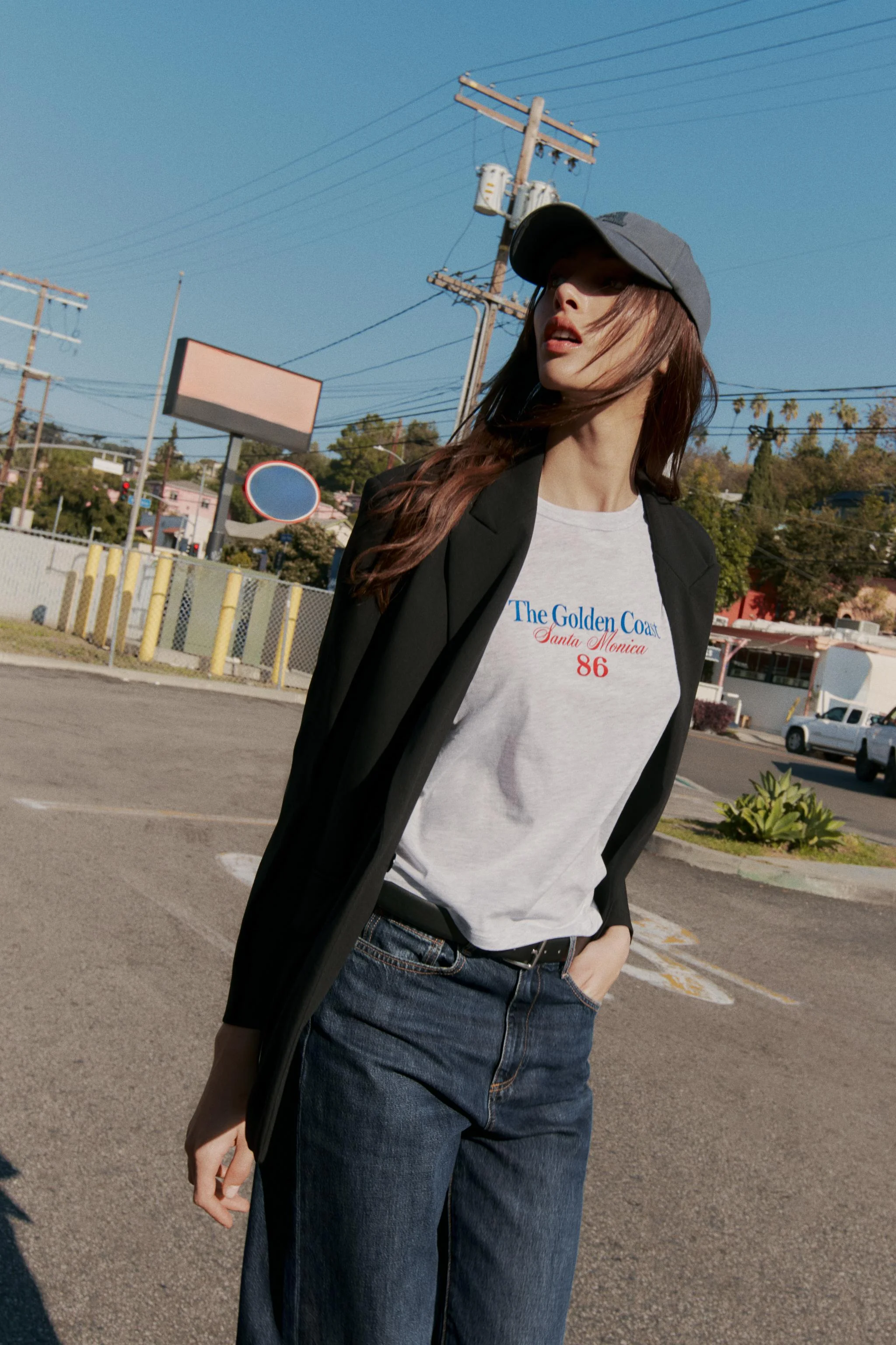 بلیزر اورسایز دکمه دوبل بلیزر اورسایز دکمه دوبل