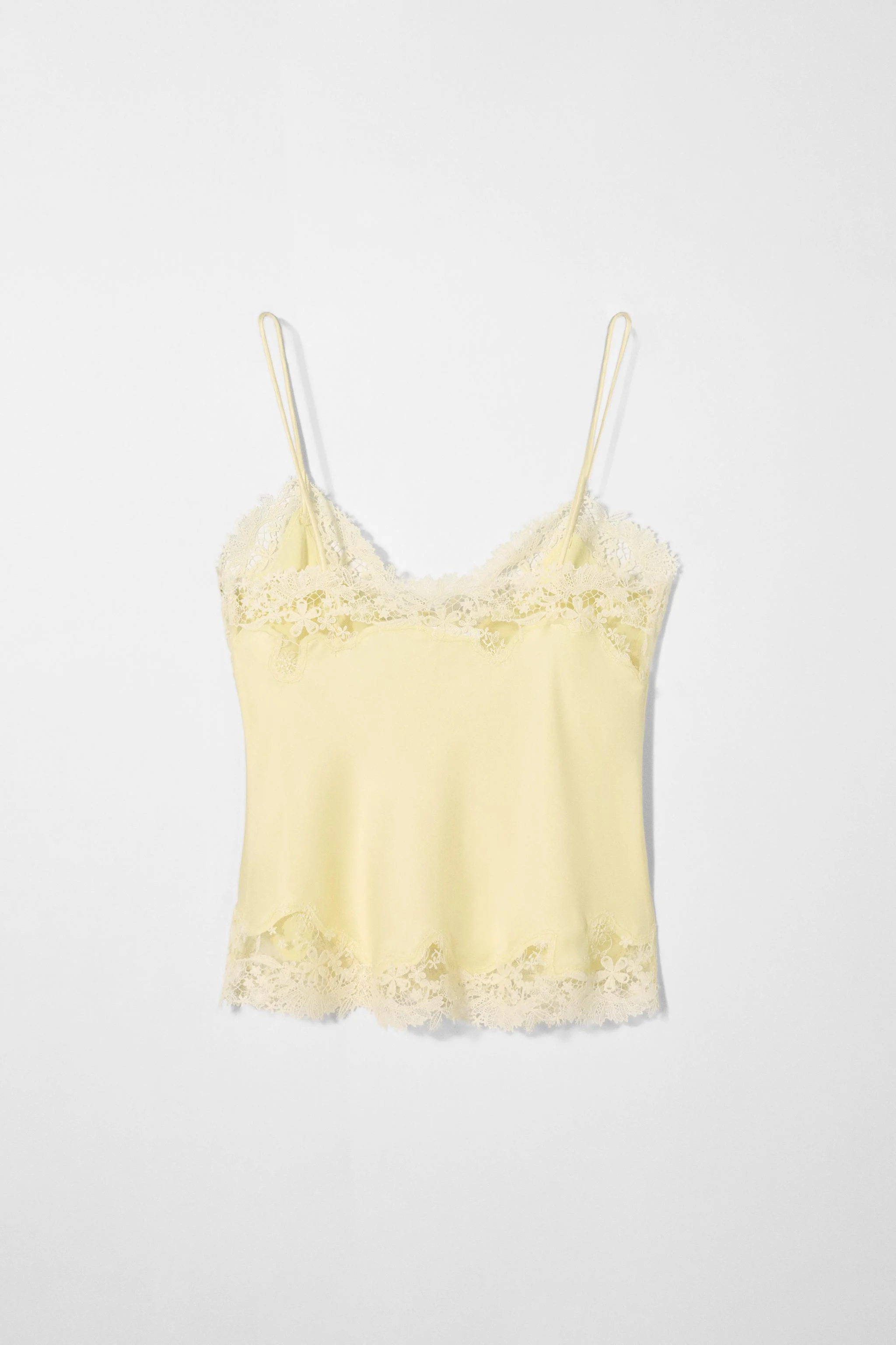 تاپ رکابی ابریشمی ۱۰۰٪ مدل KATE MOSS X ZARA