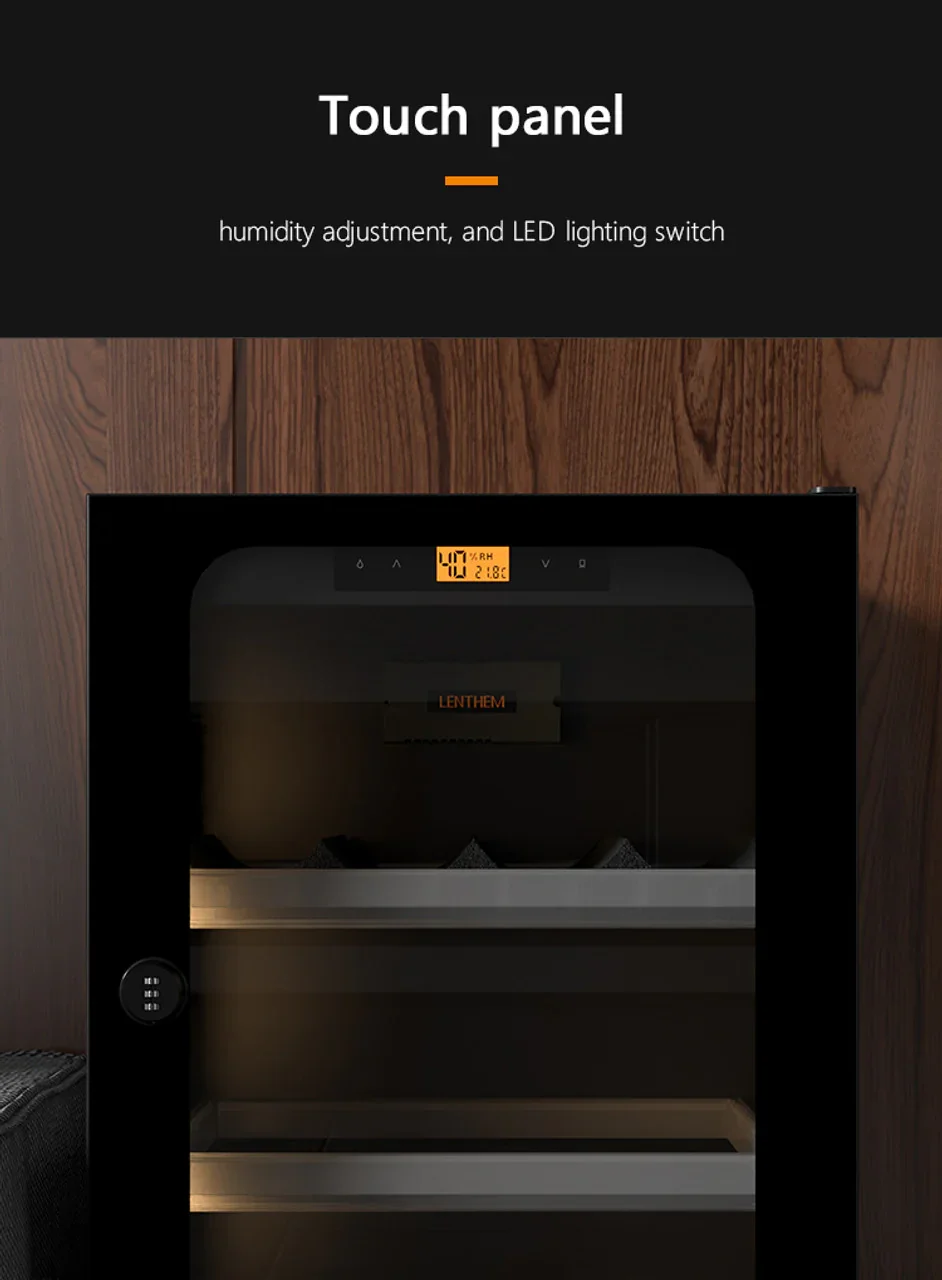 کابینت خشک کننده دیجیتال اتوماتیک Lenthem DT-095D با ظرفیت 90 لیتر