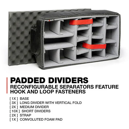 کیف سخت چرخدار نانوک 935 با جداکنندههای پددار در 8 رنگ کیف سخت چرخدار نانوک 935 با جداکنندههای پددار در 8 رنگ