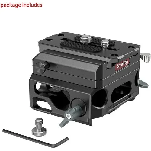 صفحه پایه آلیاژ منیزیم سبک SmallRig با گیره میله دوتایی 15 میلی متری LWS صفحه پایه آلیاژ منیزیم سبک SmallRig با گیره میله دوتایی 15 میلی متری LWS